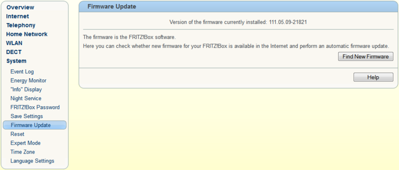 Hoe kan ik de firmware van mijn FRITZ!Box vernieuwen